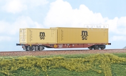 ACME 40435 - H0 - Containertragwagen Touax MSC, Ep. V-VI